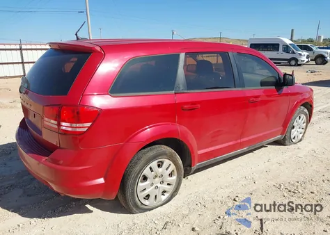 2014 Dodge Journey American Value Pkg z USA, uszkodzony, nr VIN 3C4PDCAB6ET268534